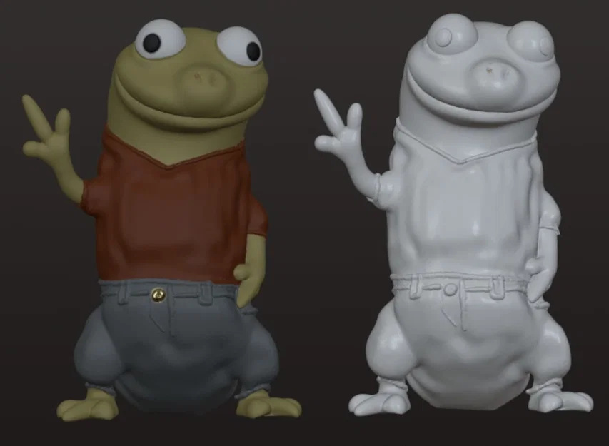 Mô hình 3D nhân vật Timmy the Lizard siêu đáng yêu cho tín đồ in ấn - Image 3