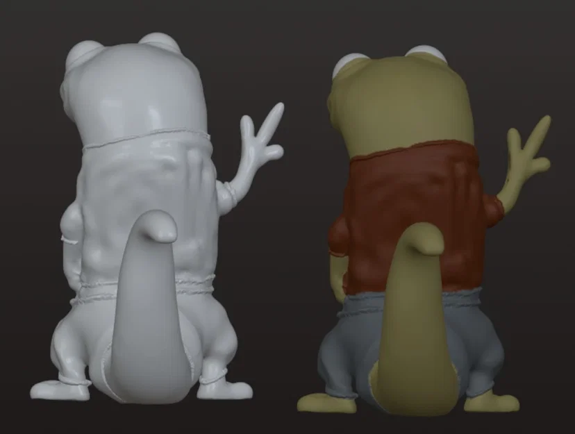Mô hình 3D nhân vật Timmy the Lizard siêu đáng yêu cho tín đồ in ấn - Image 7