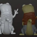 Mô hình 3D nhân vật Timmy the Lizard siêu đáng yêu cho tín đồ in ấn - Thumbnail 7