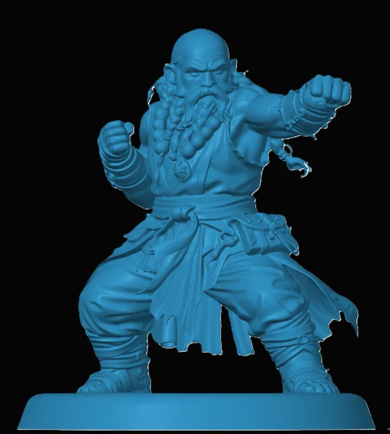 Mô hình Dwarven Monk (Tu sĩ người lùn) - Image 3
