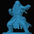 Mô hình Dwarven Monk (Tu sĩ người lùn) - Thumbnail 3