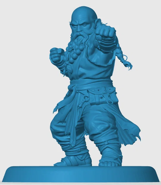 Mô hình Dwarven Monk (Tu sĩ người lùn) - Image 4