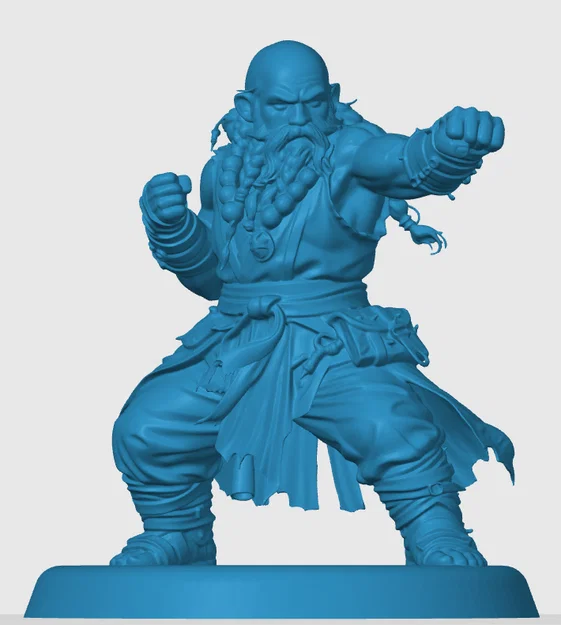 Mô hình Dwarven Monk (Tu sĩ người lùn) - Image 5