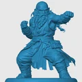 Mô hình Dwarven Monk (Tu sĩ người lùn) - Thumbnail 5