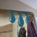 Giá Treo Khăn Kiểu Drippy Cho Phòng Tắm - Thumbnail 1