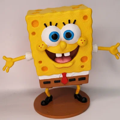 Mô hình 3D nhân vật Spongebob SquarePants