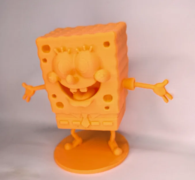 Mô hình 3D nhân vật Spongebob SquarePants - Image 4