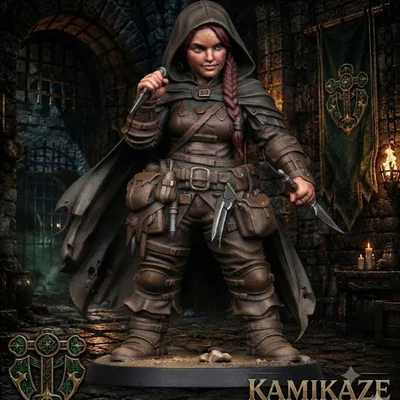 Mô hình Dwarven Rogue (Lùn Đạo Tặc)