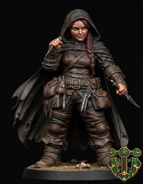 Mô hình Dwarven Rogue (Lùn Đạo Tặc) - Image 2