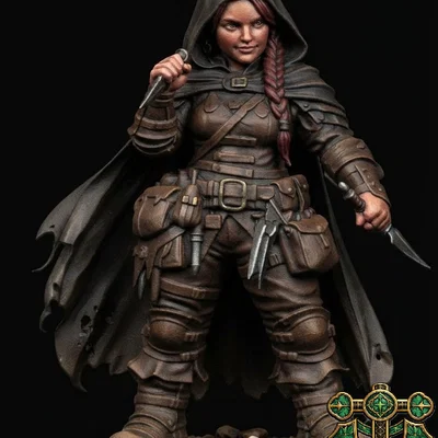 Mô hình Dwarven Rogue (Lùn Đạo Tặc)