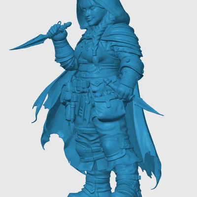 Mô hình Dwarven Rogue (Lùn Đạo Tặc)