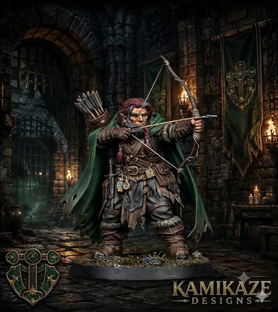 Mô hình Dwarven Ranger - Image 1