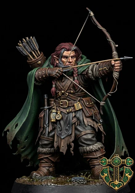 Mô hình Dwarven Ranger - Image 2