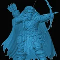 Mô hình Dwarven Ranger - Thumbnail 3
