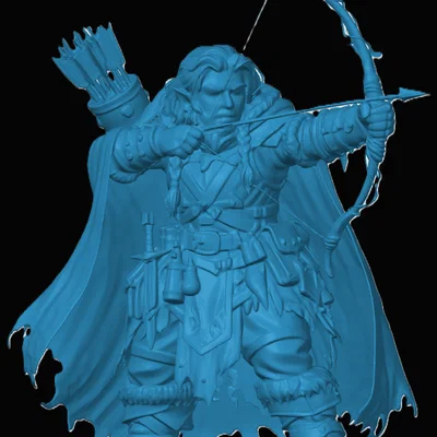 Mô hình Dwarven Ranger