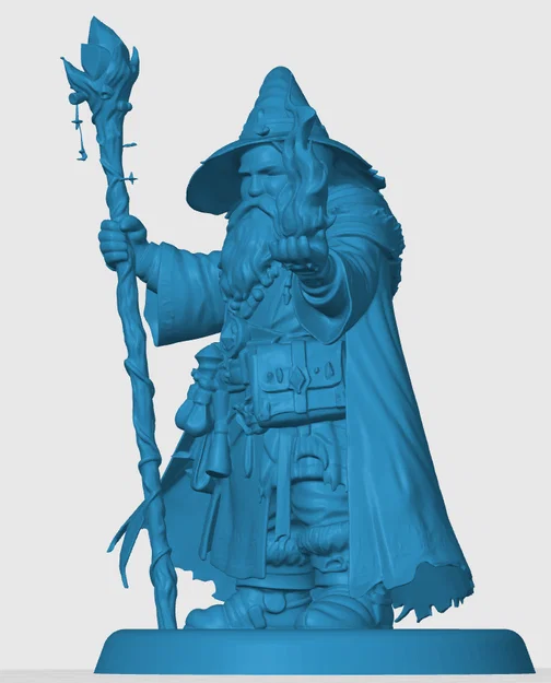 Mô hình phù thủy người lùn (Dwarven Wizard) - Image 4