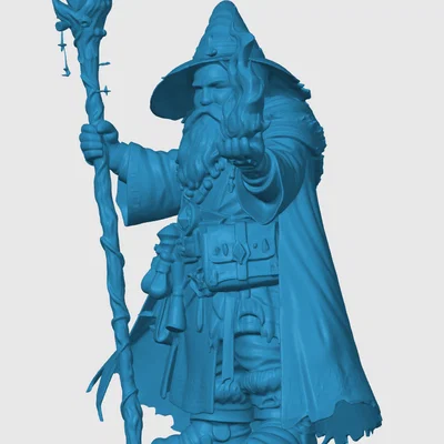 Mô hình phù thủy người lùn (Dwarven Wizard)