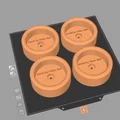 Bộ lốp bánh xe 12mm lục giác dành cho mô hình RC tự in 3D - Thumbnail 2