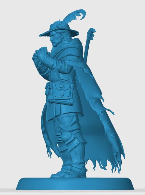 Human Bard - Mô hình nhân vật Bard cho D&D - Image 3