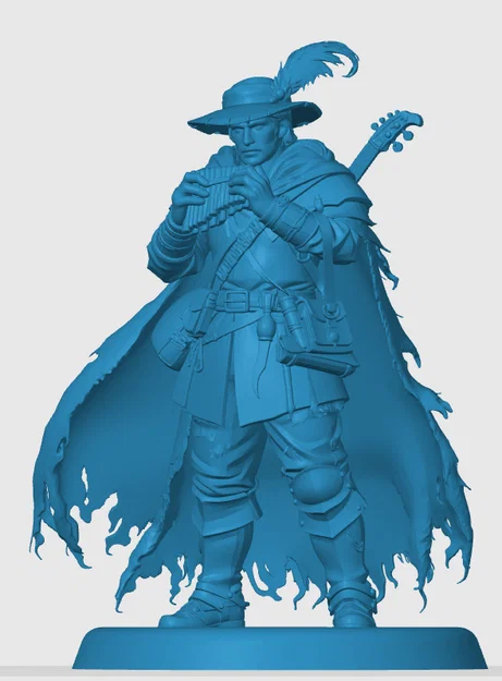 Human Bard - Mô hình nhân vật Bard cho D&D - Image 4
