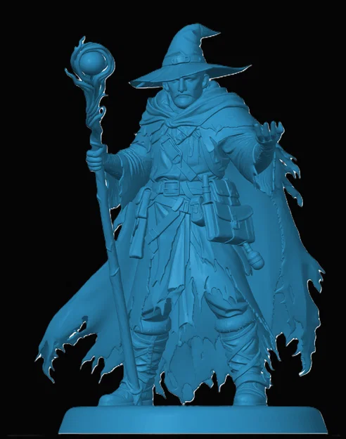 Mô hình Nhân vật Pháp sư Nhân loại (Human Wizard) - Image 2