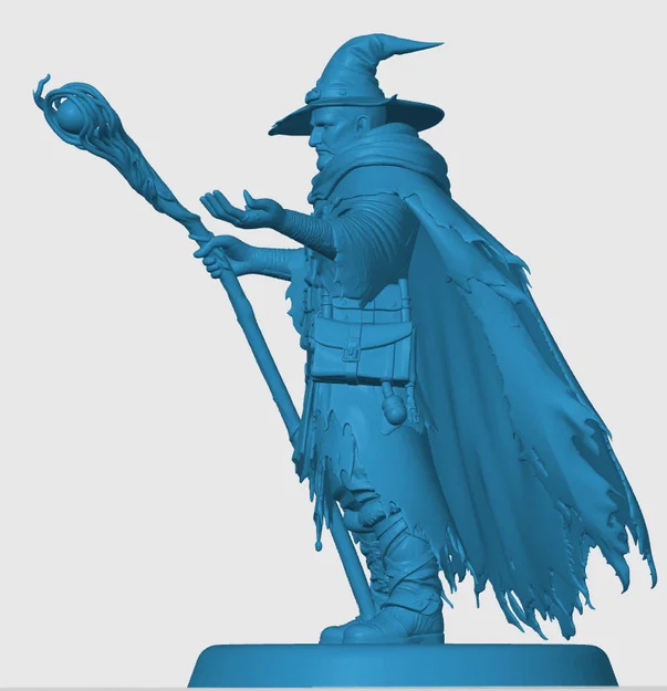 Mô hình Nhân vật Pháp sư Nhân loại (Human Wizard) - Image 3