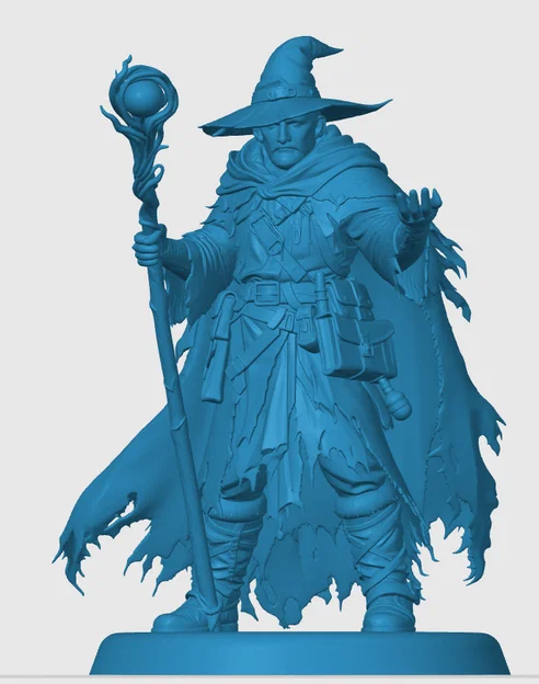 Mô hình Nhân vật Pháp sư Nhân loại (Human Wizard) - Image 4