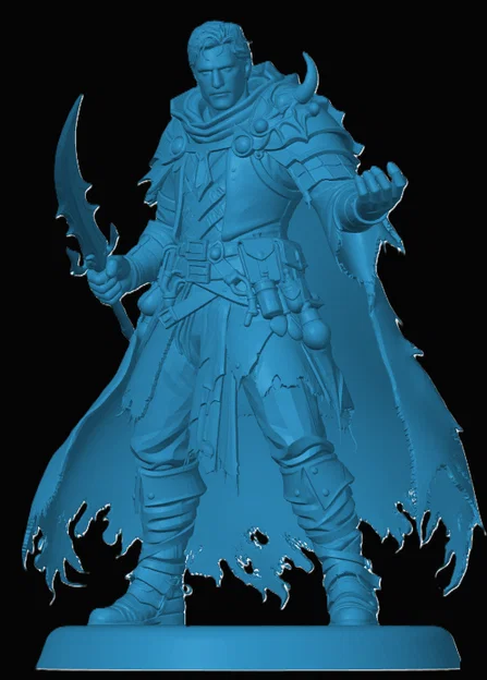 Mô hình Human Warlock cho game nhập vai - Image 2