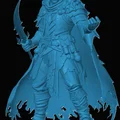 Mô hình Human Warlock cho game nhập vai - Thumbnail 2