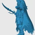 Mô hình Human Warlock cho game nhập vai - Thumbnail 3