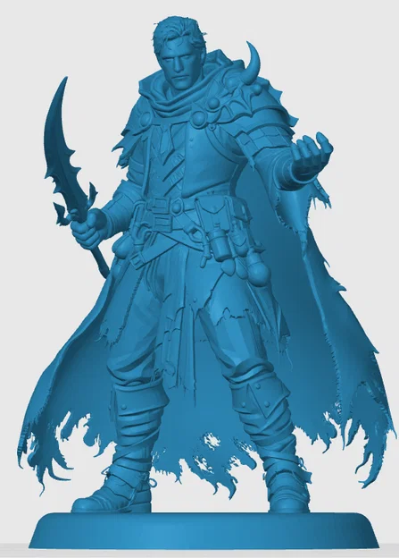 Mô hình Human Warlock cho game nhập vai - Image 4