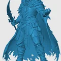 Mô hình Human Warlock cho game nhập vai - Thumbnail 4