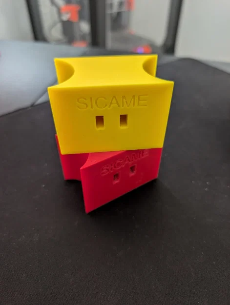 Miếng đệm cáp ngầm cao áp SICAME (Spacer) - Phụ kiện in 3D hữu ích - Image 1