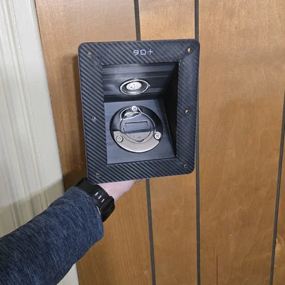 Bộ đế gắn nắp xăng cho xe ô tô (Automotive Fuel Door mount)