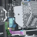 Cơ cấu xả nhựa (Purge Chute) cho Ender 3 v3 SE - Thumbnail 5
