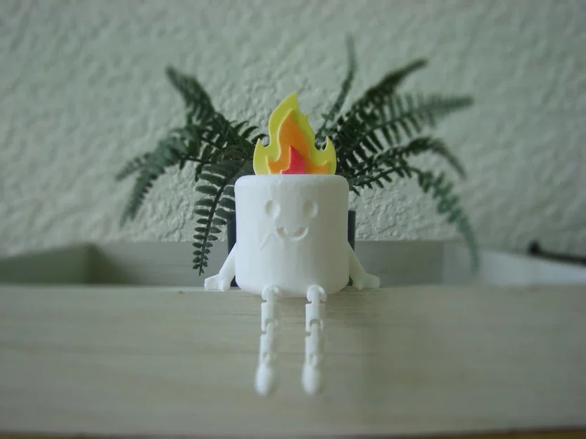 Mô hình 3D Marshmallow Buddy trang trí cực dễ thương - Image 2