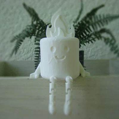 Mô hình 3D Marshmallow Buddy trang trí cực dễ thương