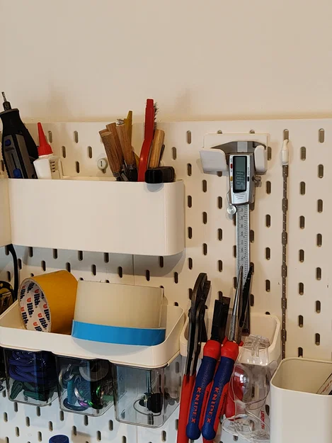 Giá treo thước kẹp cho bảng IKEA SKÅDIS - Image 2