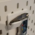 Giá treo thước kẹp cho bảng IKEA SKÅDIS - Thumbnail 5