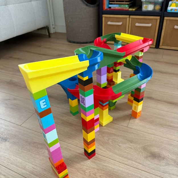 Jumbo Roll - Đường ray thả bóng tương thích LEGO DUPLO cho bé - Image 2