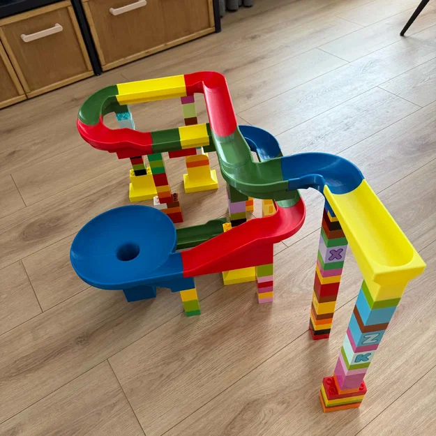 Jumbo Roll - Đường ray thả bóng tương thích LEGO DUPLO cho bé - Image 8