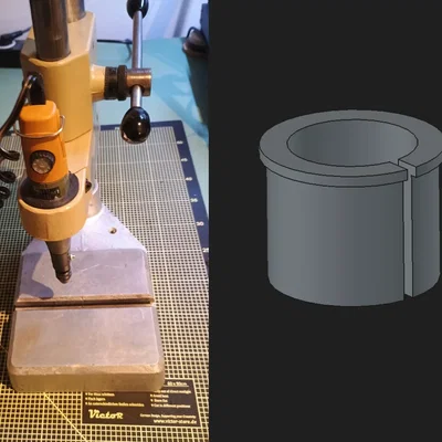 Vòng đệm chuyển đổi giá đỡ máy khoan cầm tay Proxxon (In 3D)