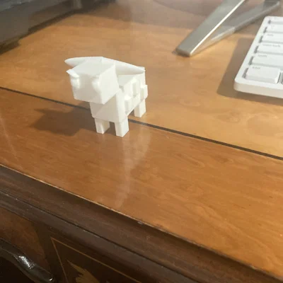 Mô hình chú Cừu và Bò Minecraft đáng yêu - File STL chất lượng