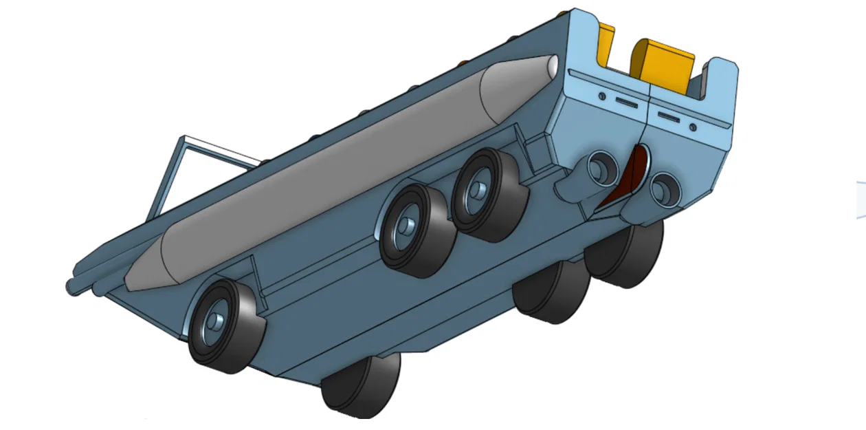 Duckie McBoatface v10: Bản cải tiến hiện đại của tàu vịt DUKW huyền thoại - Image 4