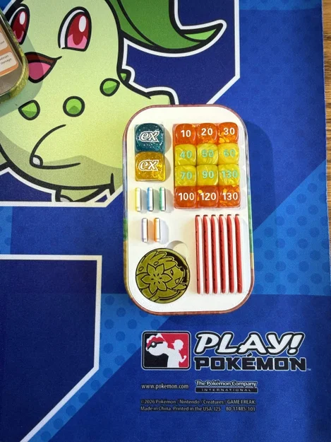 Khay Đựng Mini-Tin Pokémon TCG - Phụ Kiện Hỗ Trợ Đầy Đủ - Image 3