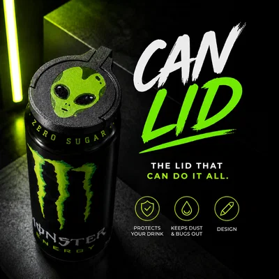 Nắp đậy lon 500/330/250 ml STRONG ALIEN