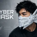 Cyber Mask - Mặt Nạ Phong Cách Công Nghệ Viễn Tưởng - Thumbnail 1