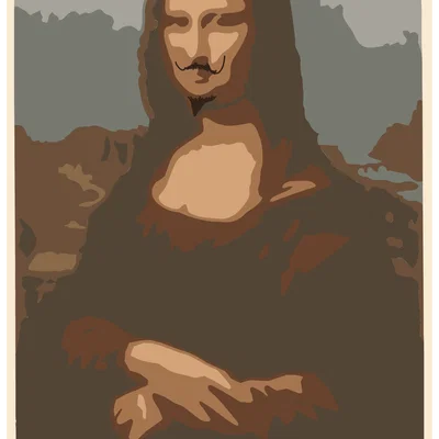 Mô hình L.H.O.O.Q. của Marcel Duchamp: Phân tích sâu về tách màu