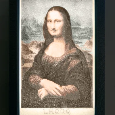 Mô hình L.H.O.O.Q. của Marcel Duchamp: Phân tích sâu về tách màu