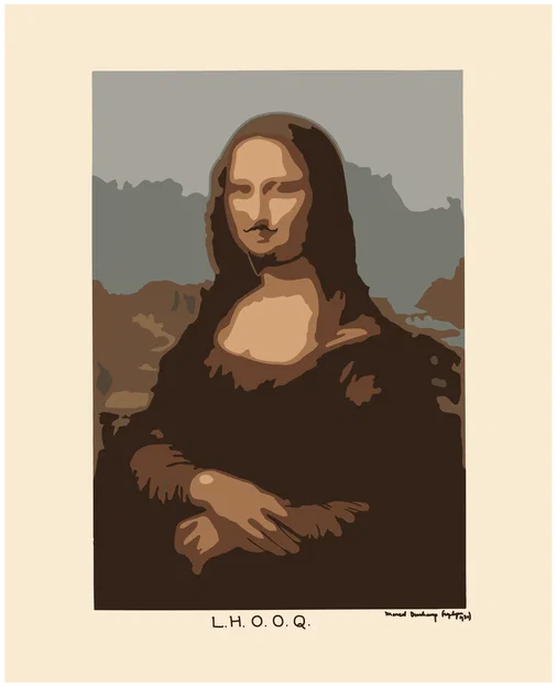 Mô hình L.H.O.O.Q. của Marcel Duchamp: Phân tích sâu về tách màu - Image 6